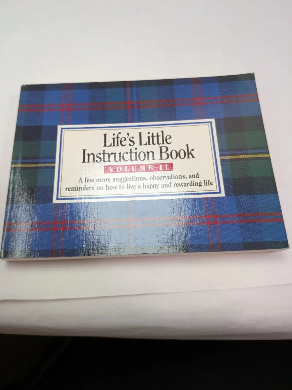 Vintage Inspirational Book Lot Life's Little Instruction Book H Jackson Brown Jr